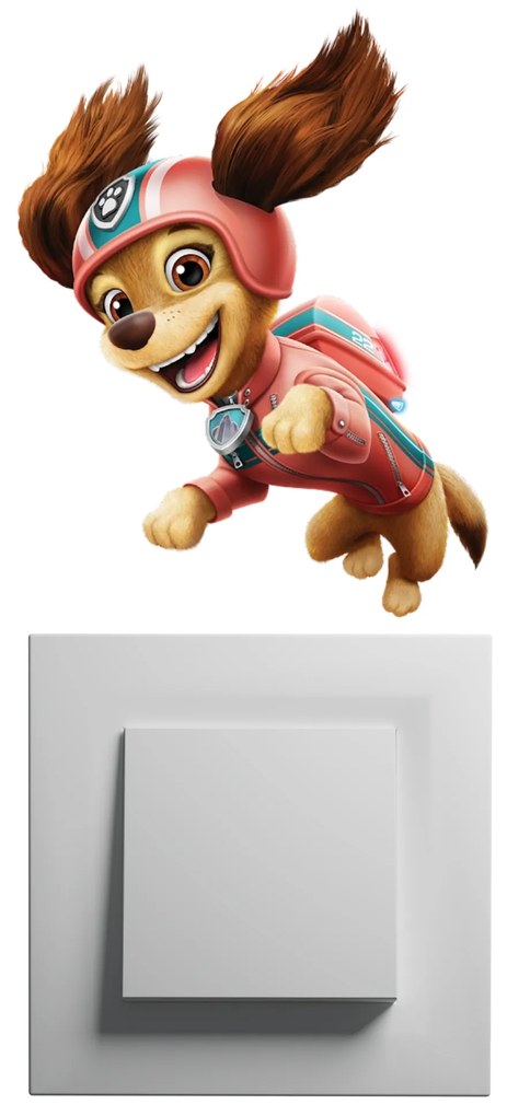 PIPPER. Autocolante pentru întrerupător „PAW Patrol - Liberty”