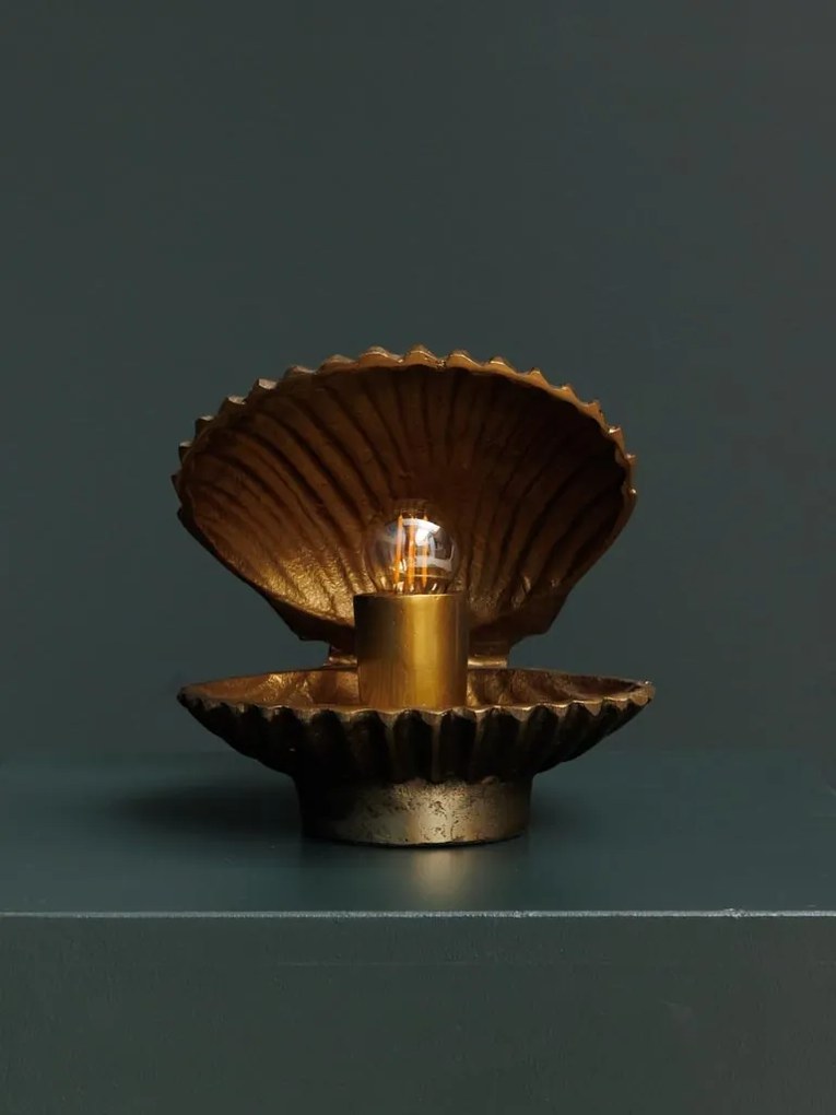 Lampa de masa, in forma de scoica, Ariel