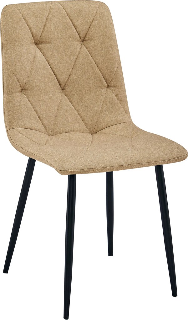 Maro scaun bucatarie LIBRA cu picioare negre