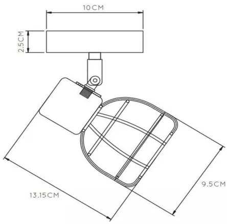 Spot Lucide 00929/01/30 FILOX 1xE14/40W/230V