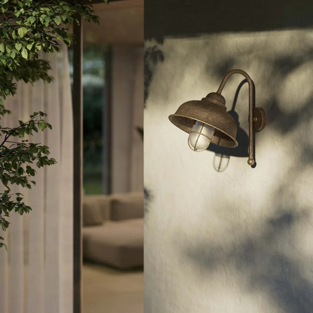 Aplica de perete exterior design industrial Chronos