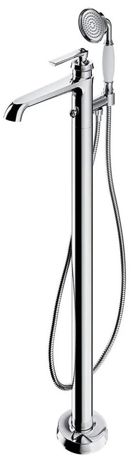 OMNIRES AM5233CR - Set cadă independent cu baterie ARMANCE crom lucios