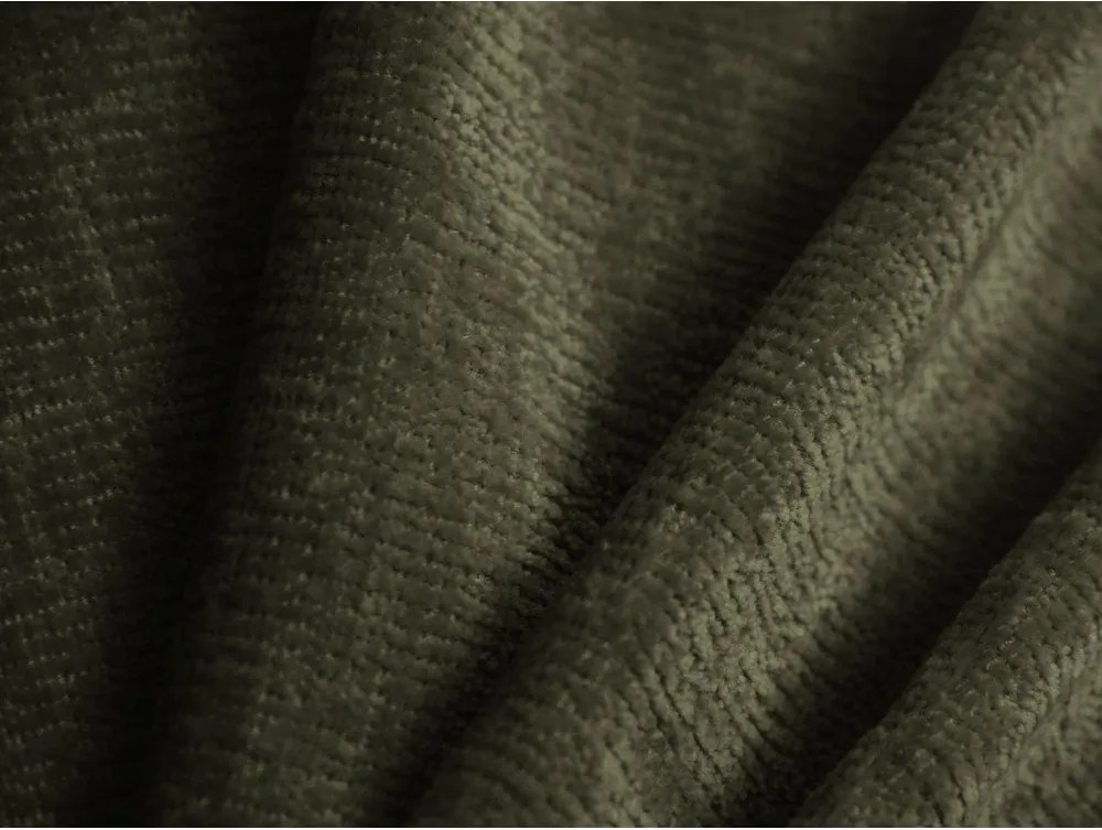 Pat verde tapițat cu spațiu de depozitare cu somieră 90x200 cm Amy – Micadoni