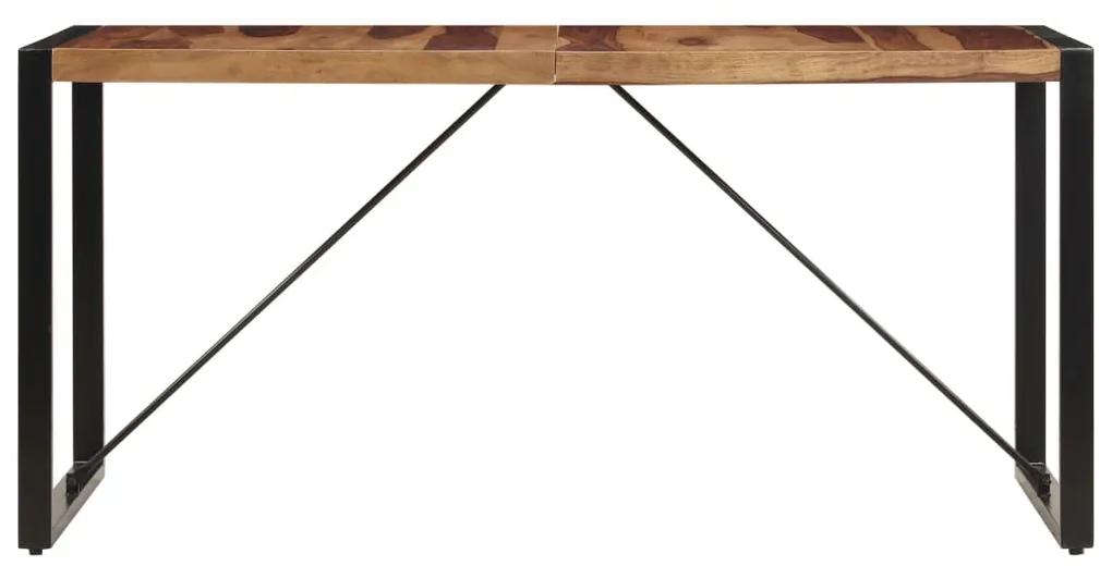 247422 vidaXL Masă de bucătărie, 140 x 70 x 75 cm, lemn masiv de sheesham