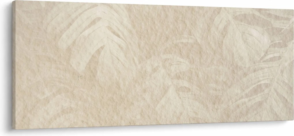 Tablou - Frunze în textură (120x50 cm)