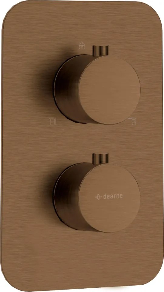 Therm Element extern, pentru BOX cu termostat Finisaj: Bronz periat BXY_CEBT