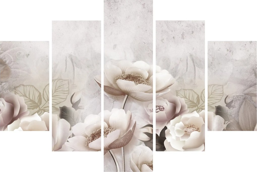 Tablou - Tufe roz (150x105 cm)