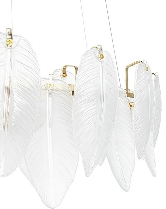 Lustra suspendata design modern Roch 60 auriu