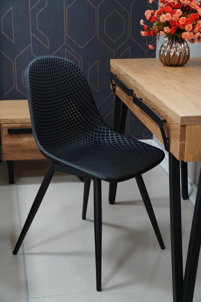 Scaun de masa Culoare negru, ADRIA