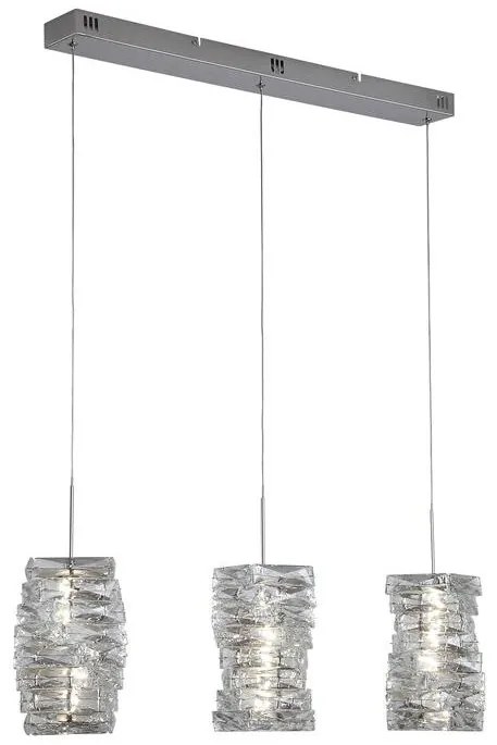 Lustra cu 3 pendule LED Modena