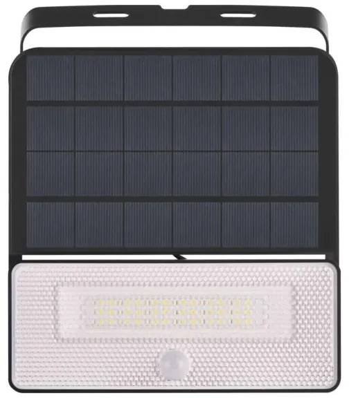 Proiector LED solar cu senzor de mișcare LED/3,7V 3600mAh 4000K IP54
