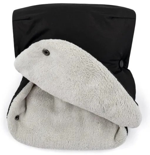 PETITE&MARS - Set sac de iarnă 3în1 JIBOT + mânuși JASIE negru