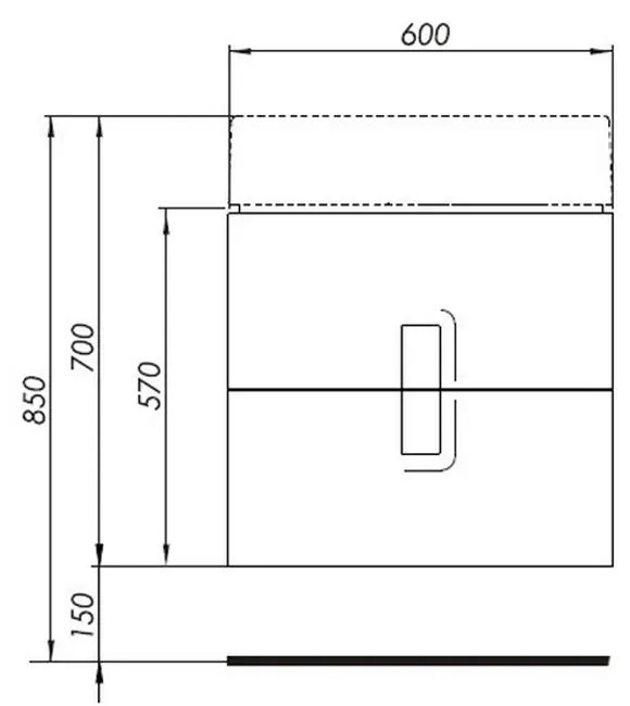 Mobilier lavoar baie cu 2 usi, Twins, alb, Kolo