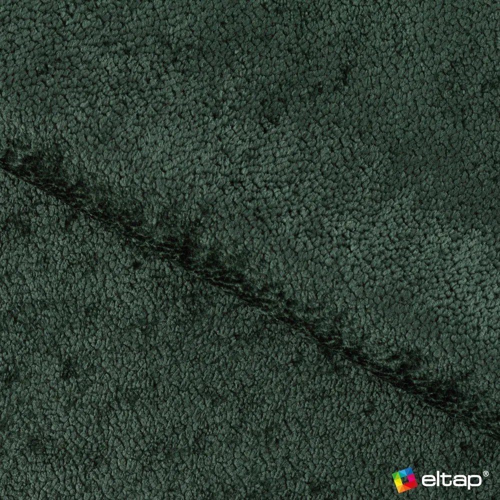 Colțar verde extensibil/cu spațiu de depozitare cu tapițerie din țesătură bouclé (cu colț pe partea stângă/cu șezlong) Felro – ELTAP