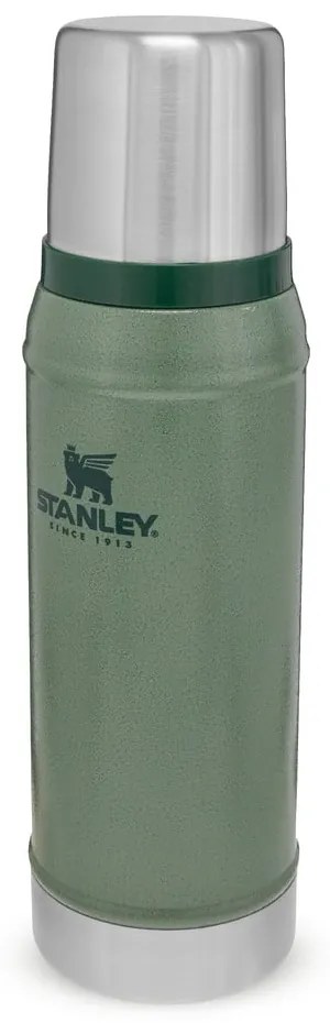Termos verde din oțel inoxidabil 750 ml Legendary Classic Hammer Tone Green – Stanley
