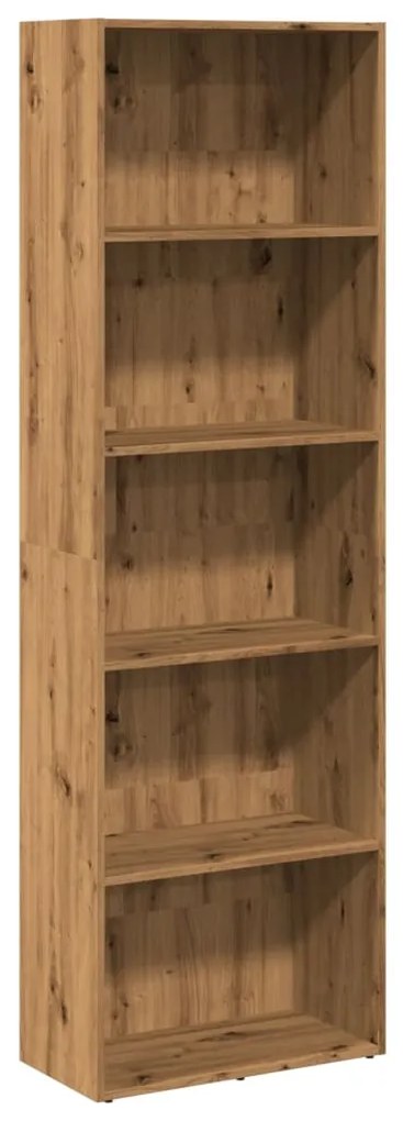 857925 vidaXL Bibliotecă, stejar artizanal, 60x30x189 cm, lemn prelucrat