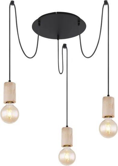 Lustră pe cablu Globo 54032-3H JOSEBA 3xE27/60W/230V
