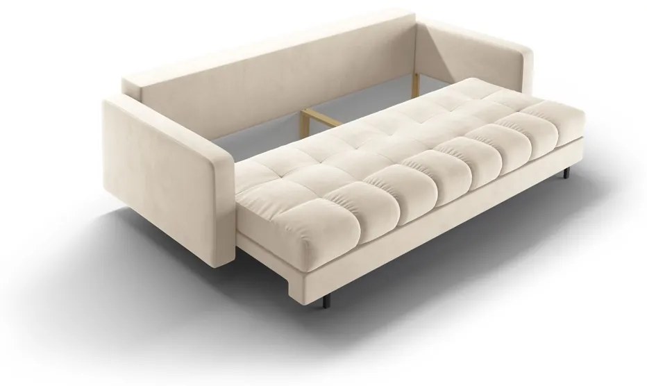 Canapea extensibila Bali 3 locuri catifea L222 cm