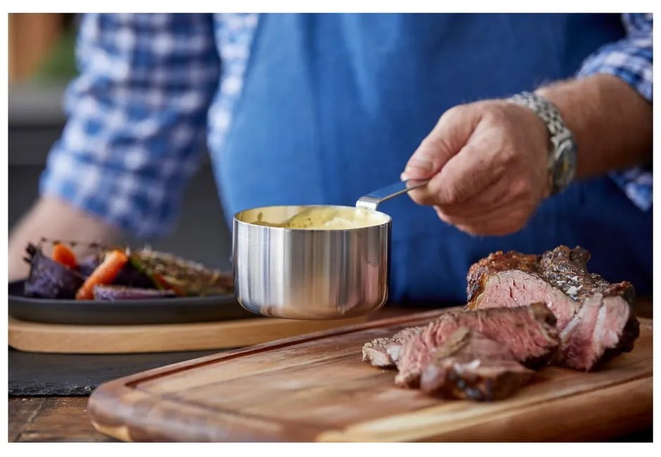 Tigaie din oțel inoxidabil 450 ml adecvată pentru plita cu inducție – Holm