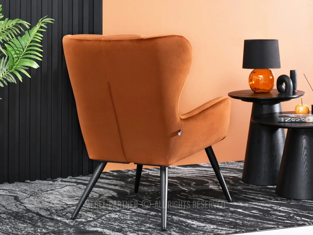 Fotoliu Kikino (cupru + negru). Promo -21%. 1110125