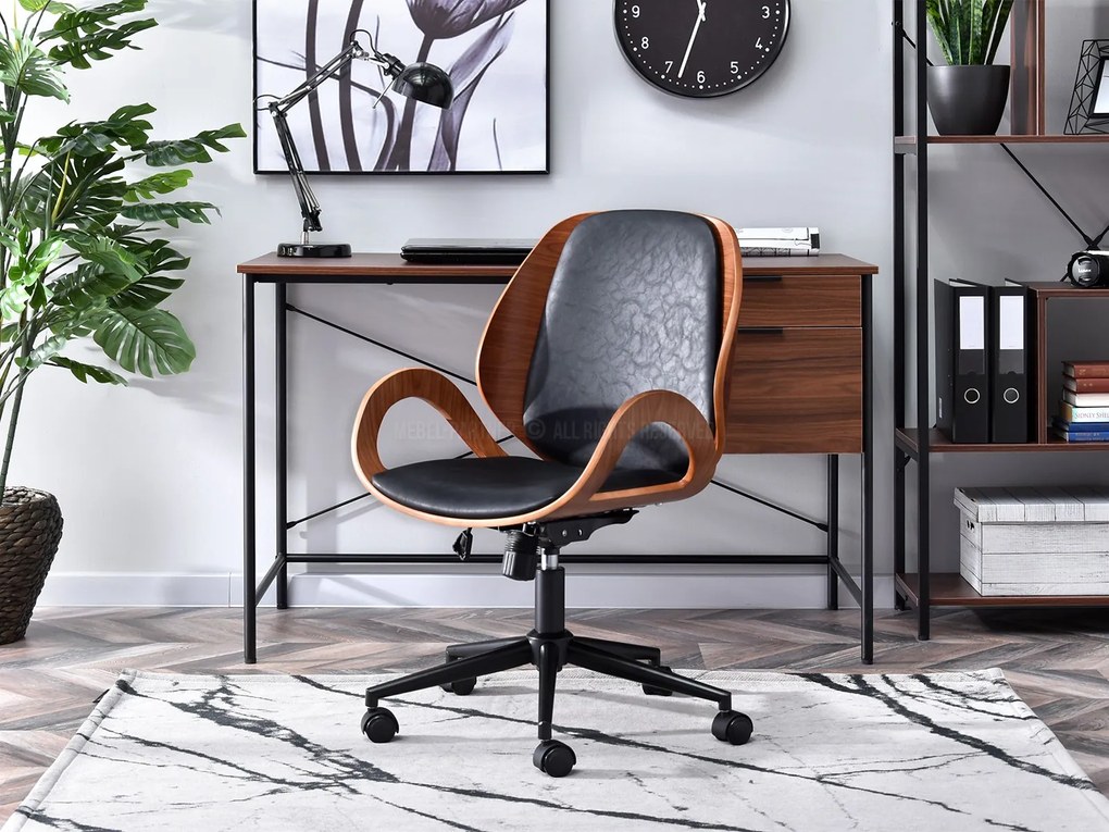 Fotoliu Ginny (nuc închis + negru). Promo -16%. 1109939
