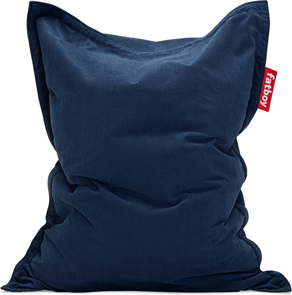 Puf puf original Slim Cord, culori multiple - Fatboy Culoare: albastru inchis