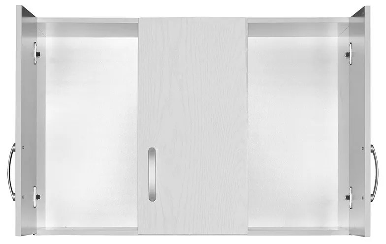 Dulap Zelia 3 usi alb 90x42x60cm