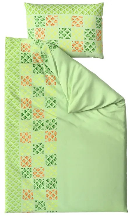 Lenjerie de pat din microsaten VELLARI, verde Dimensiune lenjerie de pat: 70 x 90 cm | 140 x 200 cm