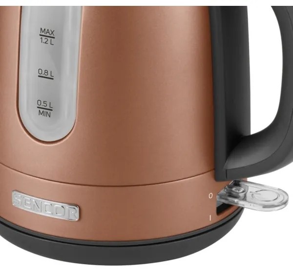 Sencor - Fierbător electric 1,2 l 2150W/230V cu finisaj cupru