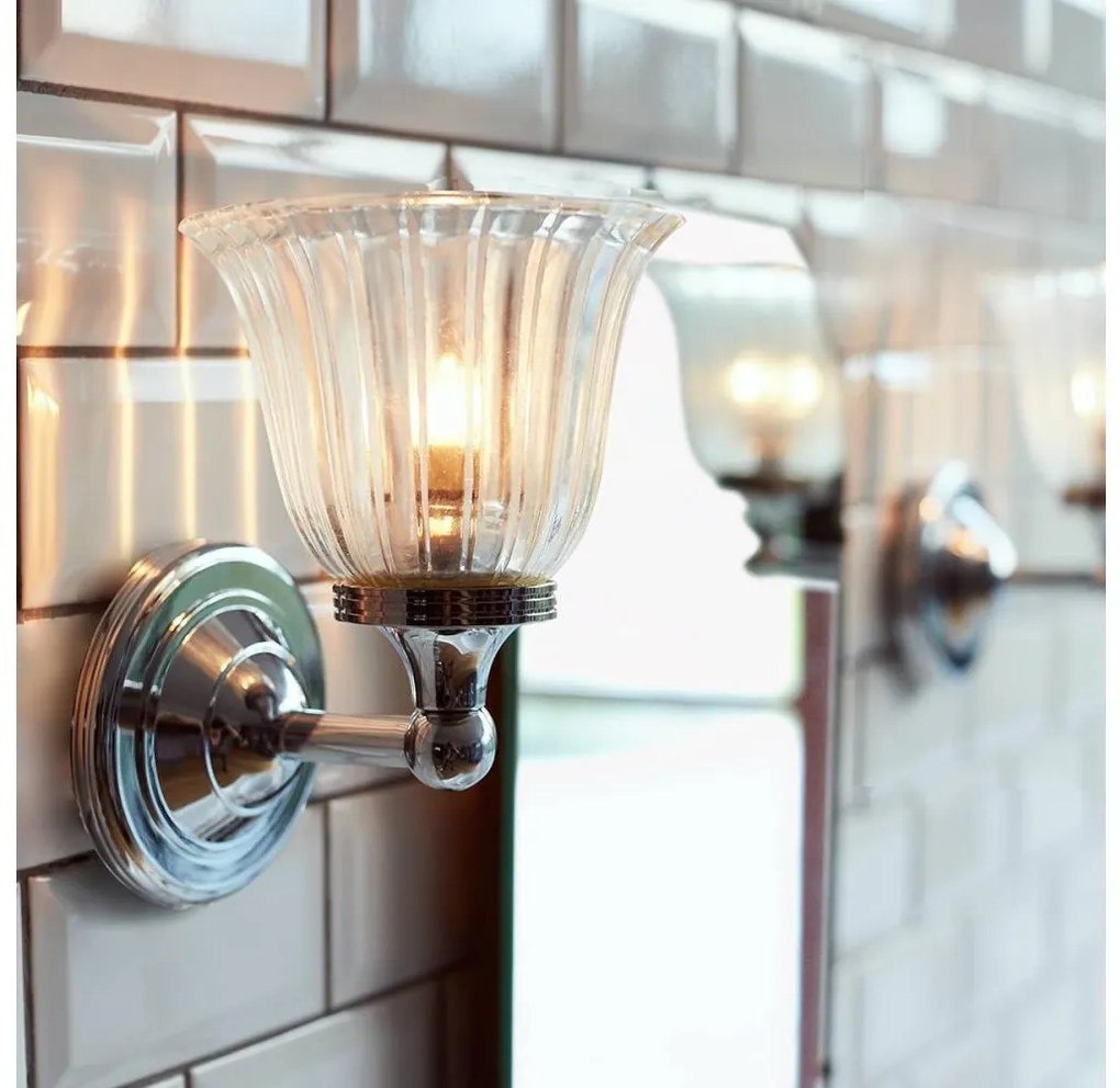 Aplică LED pentru baie Elstead BATH-AUSTEN1-PC AUSTEN 1xG9/3W/230V IP44