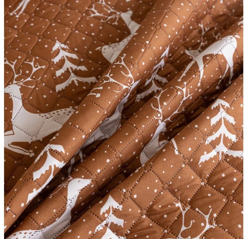 Set cadou pentru dormitor WHITE DEER, maro