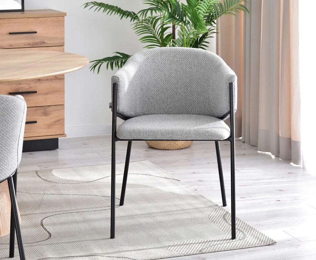 Scaun Chad (gri + negru). 1111008