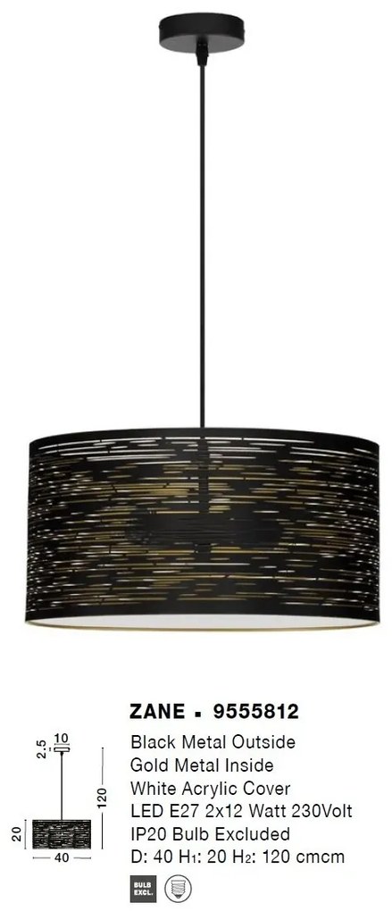 Lustra/Pendul design decorativ modern ZANE