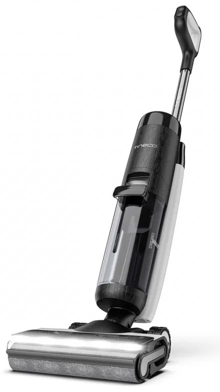 Aspirator vertical Tineco Floor One S7 Flashdry Pet, 230W, Curatare umeda, Autonomie 40 minute, 4 moduri, Sistem de auto-curatare FlashDry, LED display, Negru