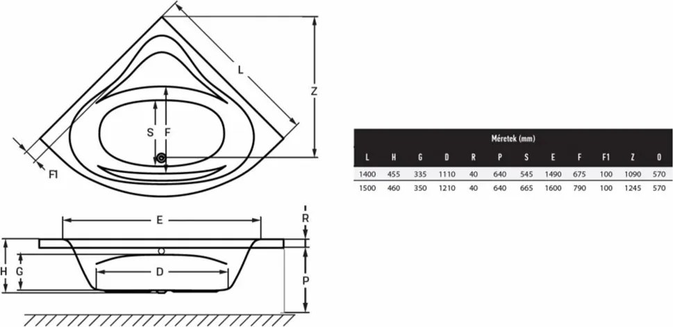 Bled Hydro 150 cu robinet Flipper