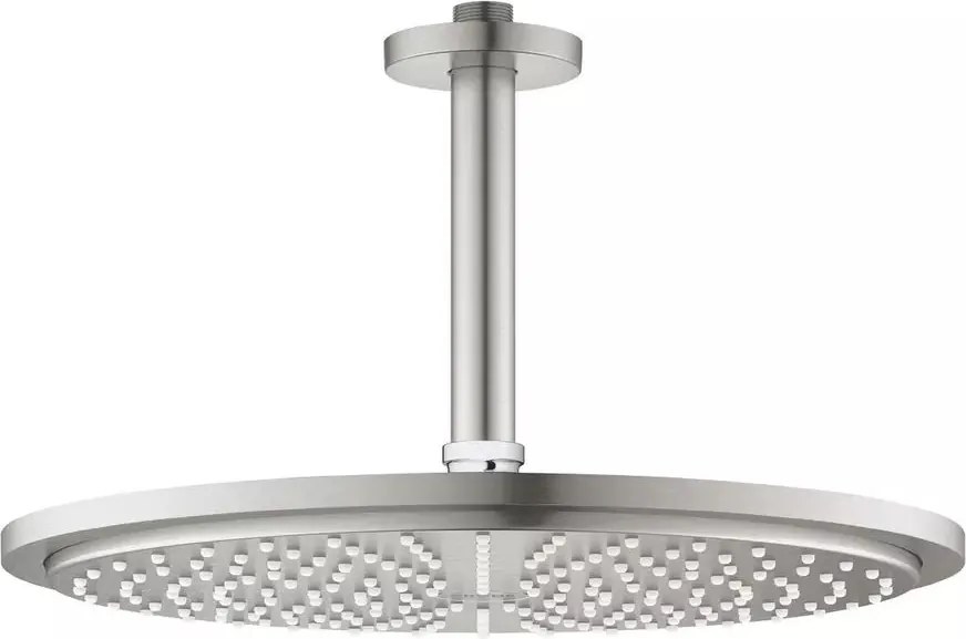 Palarie si brat de dus Grohe Rainshower Cosmopolitan 310 crom periat Supersteel 1 functie