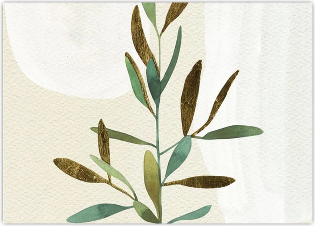 Tablou - Acuarelă ramură N⁰2 (70x50 cm)