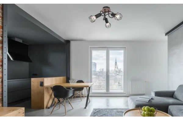 Lustră aplicată XARA 3xE14/40W/230V Globo 54802S-3DH