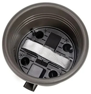 Plastia Ghiveci cu auto-apărare Narza 35 cmdiametru, antracit, diam. 35 cm