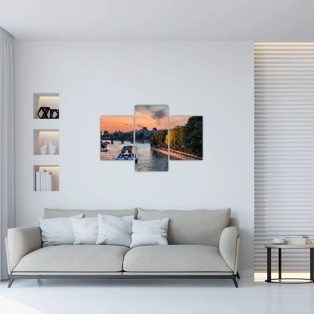 Tablou - gondole italiene (90x60 cm)