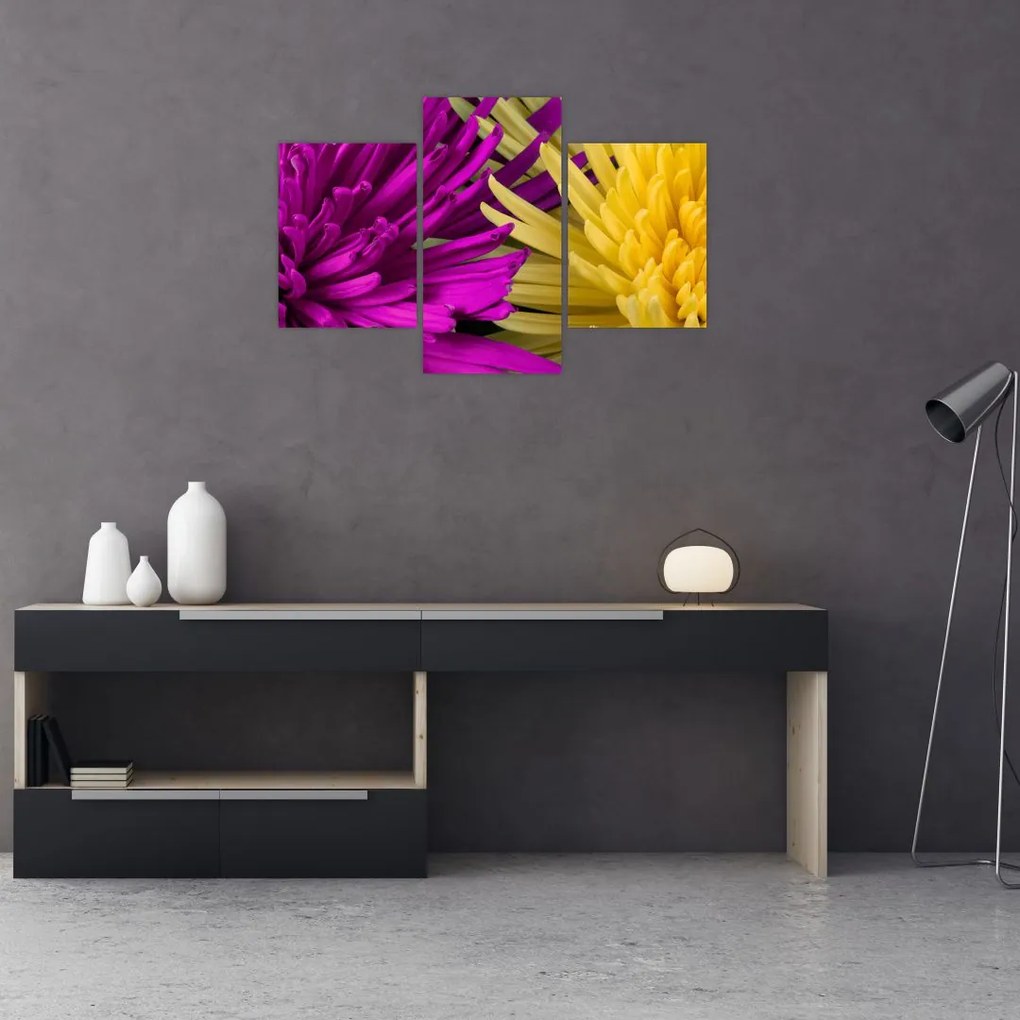 Tablou - detailu cu flori (90x60 cm)