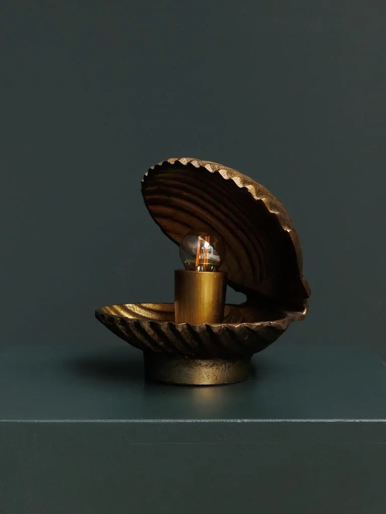 Lampa de masa, in forma de scoica, Ariel