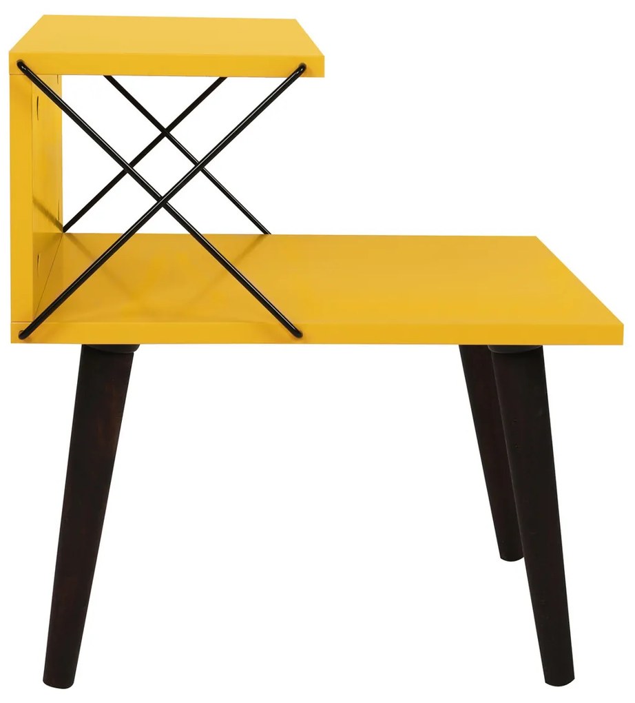 Măsuță de noptieră Cross Yellow