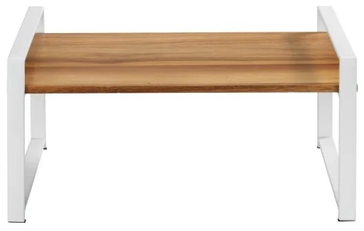 WENKO 53027100 - Raft LOUISA 40 x 20 cm, alb/maro