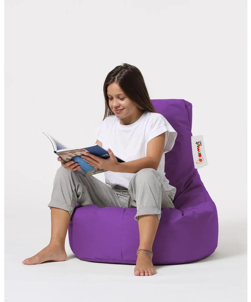 Fotoliu puf Lerna (violet). Promo -6%. 1101685