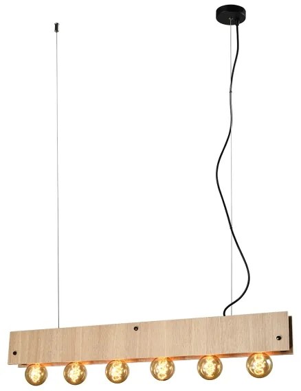 Lustră pe cablu ONLI ARGO 6xE27/22W/230V bej