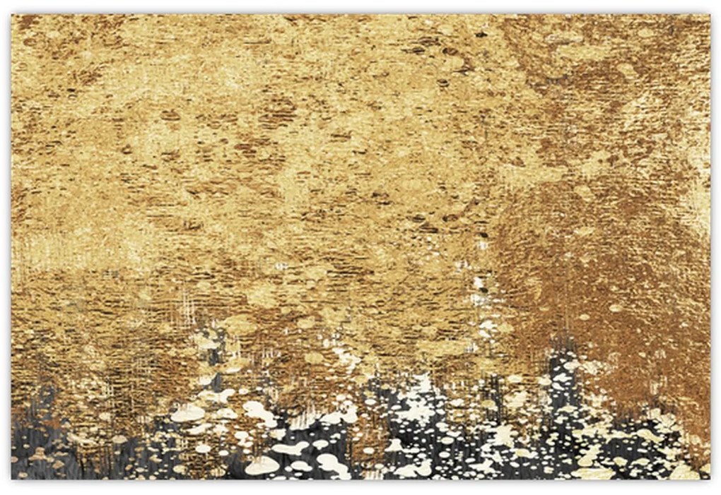 Tablou - Structura de aur N⁰3 (90x60 cm)