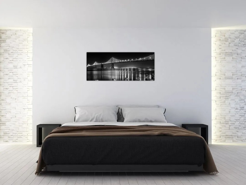 Tablou - pod albnegru (120x50 cm)
