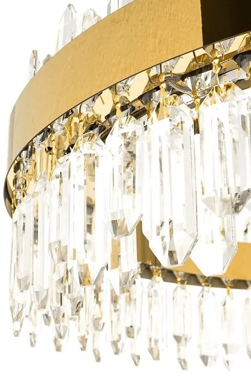Lustra LED suspendata design modern Glamor 60 auriu