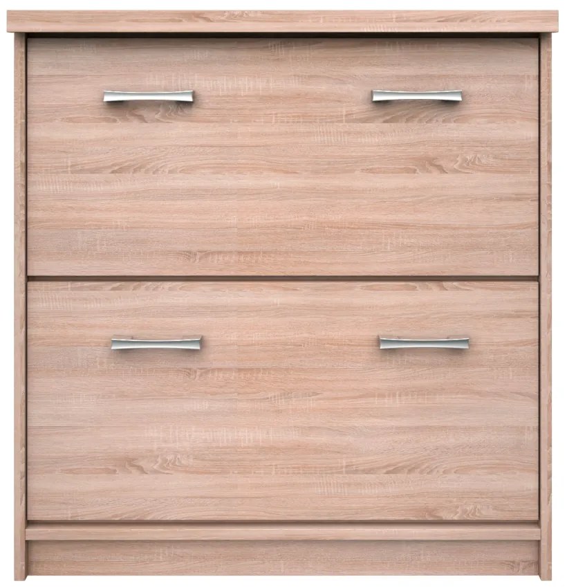 Dulap pentru pantofi TOPTY 2K tip 25, stejarSonoma